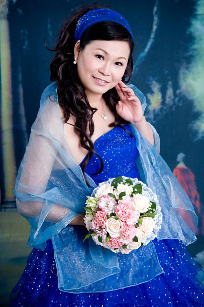 istock Chinese lady smiling close up 162914112