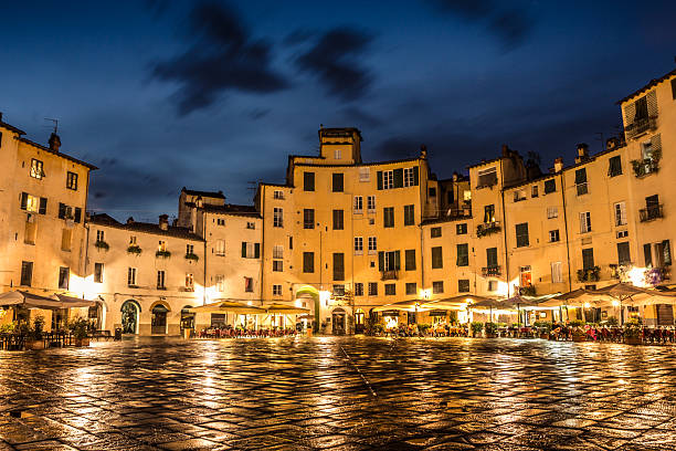 istock Magnificent night view of Lucca 162916491