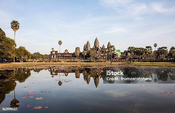 Angkor Wat Siem Reap Cambogia - Fotografie stock e altre immagini di Albero - Albero, Ambientazione esterna, Angkor