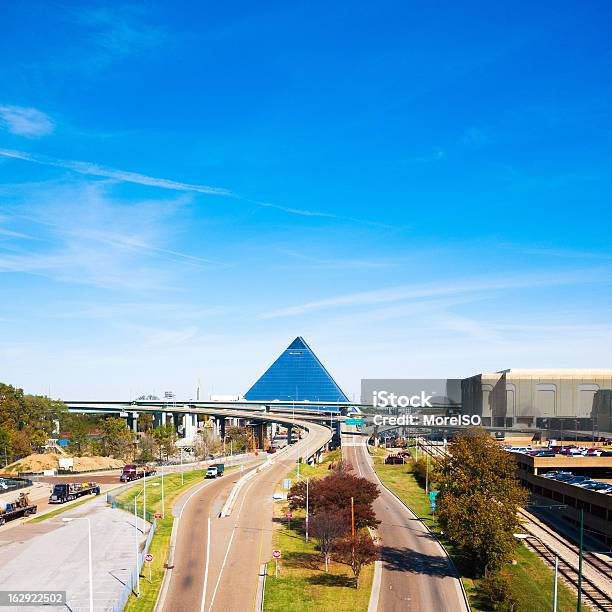 Memphis Downtown - Fotografie stock e altre immagini di Memphis - Tennessee - Memphis - Tennessee, Tennessee, Ambientazione esterna