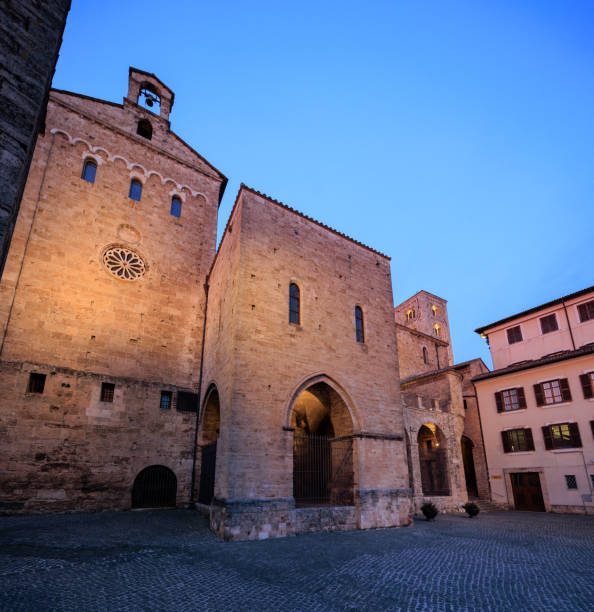istock Anagni cathedral at dusk 1629248732