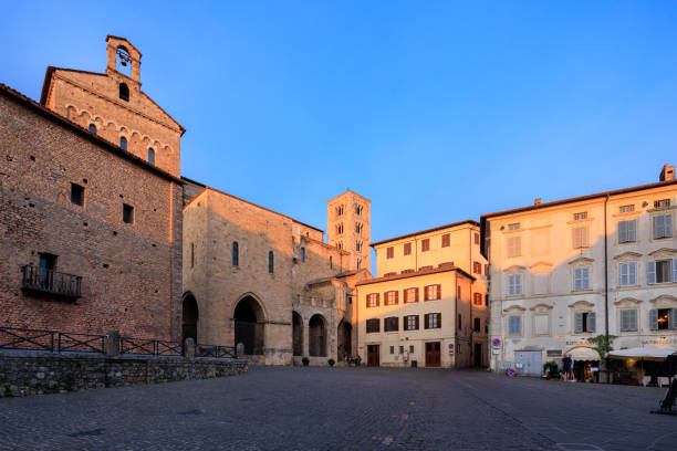 istock Anagni town square at sunset 1629248740