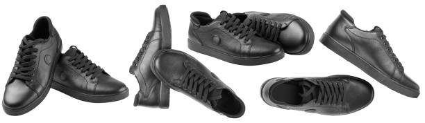 istock black leather sneakers on a transparent white background 1629255972
