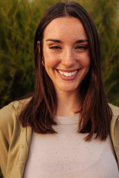 istock Caucasian girl smiling for the camera 1629261944