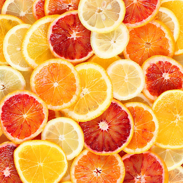 istock Citrus fruits background 162933602