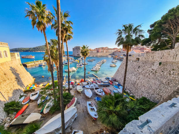 istock Dubrovnik Bay In Croatia 1629336114