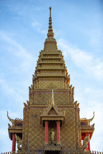 Architecture in Khmer pagodas in Southwest Vietnam