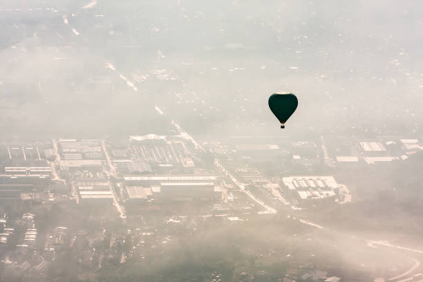 istock Aerial view from balloon other balloon 1629398781