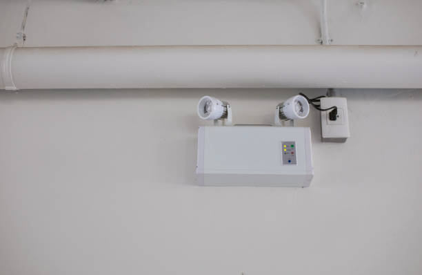 istock Emergency backup lamp in case of main power failure 1629456638