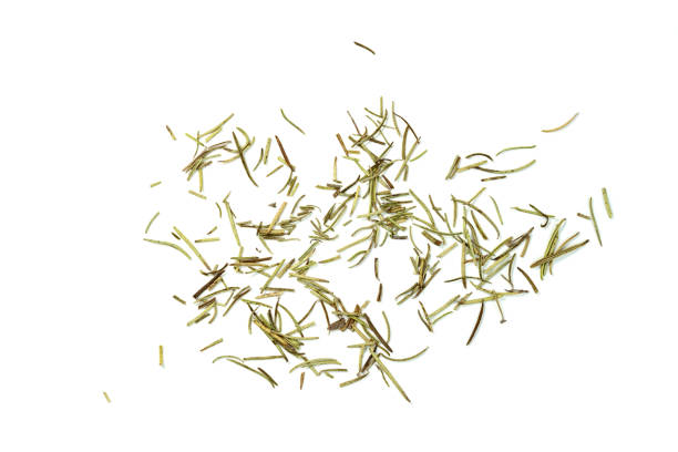 istock Dry rosemary pile isolated on white background 1629547880