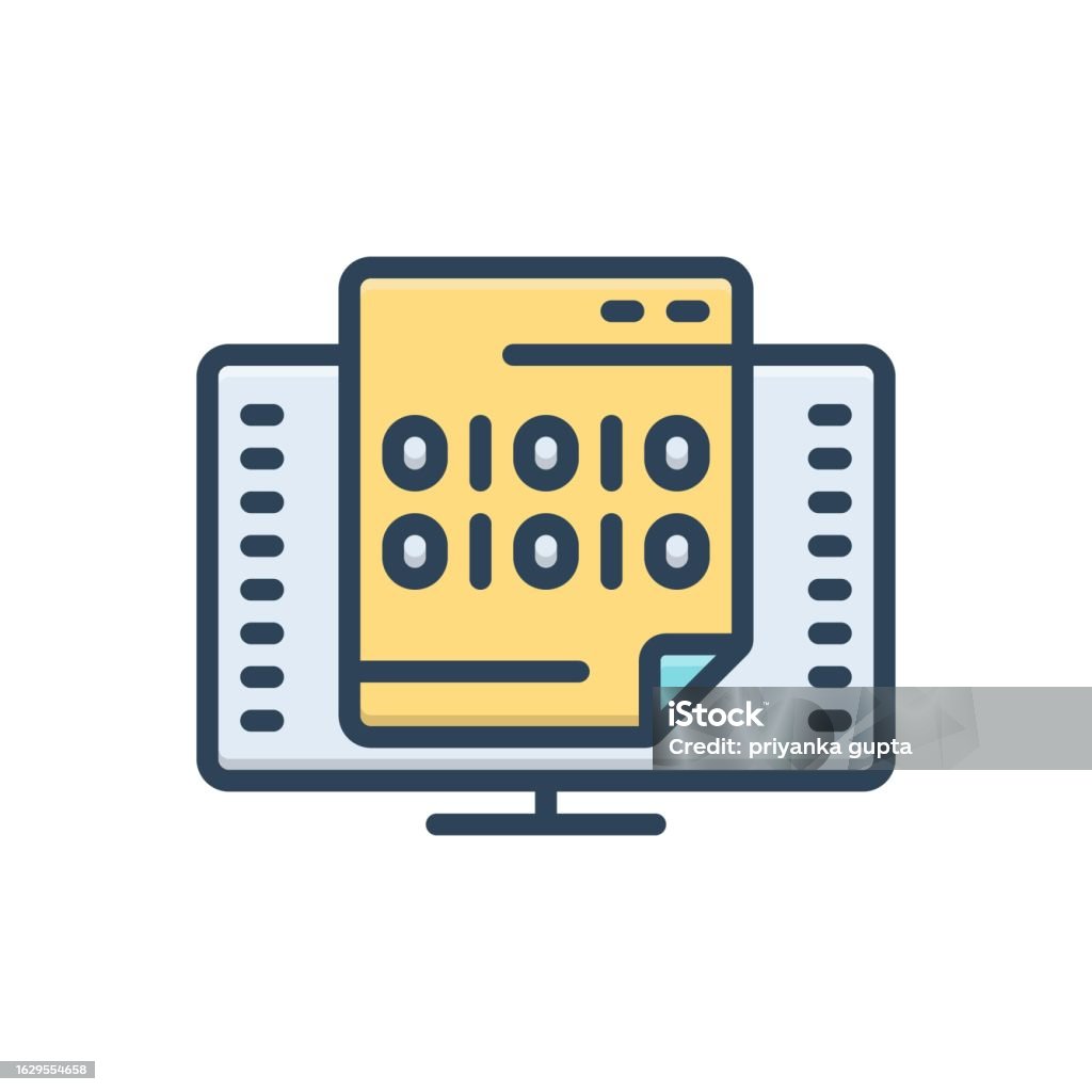 Binary Code Stock Illustration - Download Image Now - Binary Code ...