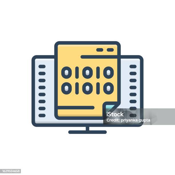 Binary Code Stock Illustration - Download Image Now - Binary Code ...