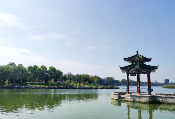 istock Pavilion of Chinese 1629568269