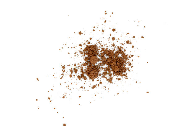 istock Cocoa powder isolated on white background 1629568820