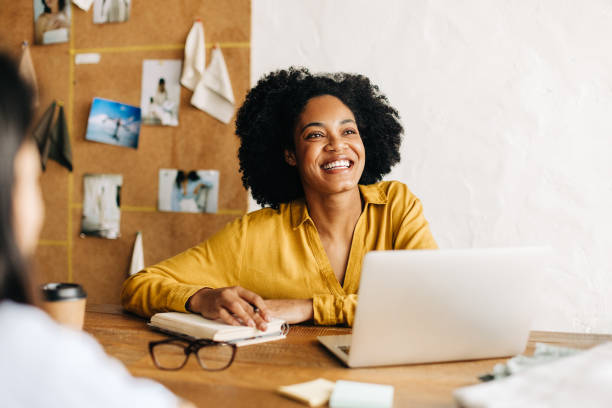 istock Successful female fashion designer working in a creative office 1629569384