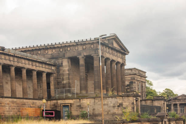istock Traditional old gothic monuments in downtown Edinburgh Scotland England UK 1629571642