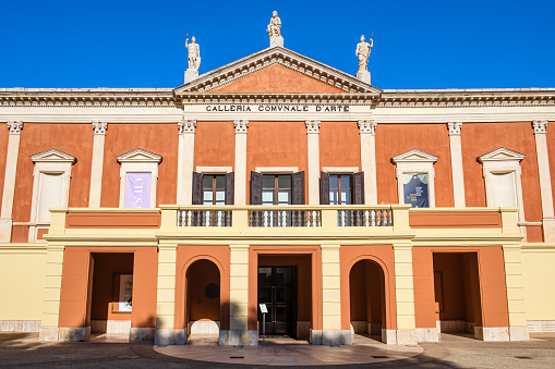 The Municipal Art Gallery, hosted in a neoclassical building inside the Public Gardens and inaugurated in 1933, collects artworks of the Italian art production of the last century