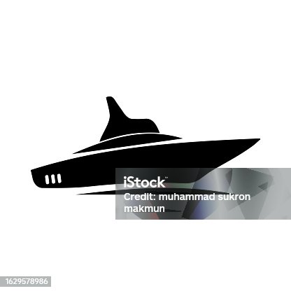 istock Isolated yacht icon image. Vector illustration design 1629578986
