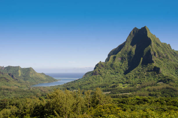 istock Rotui Mountain Scenic View ... Moorea 162958919