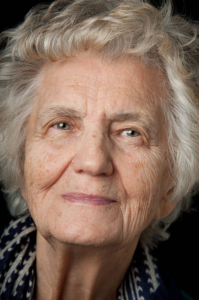 istock Beautiful Senior Woman Nostalgic Look 162959169