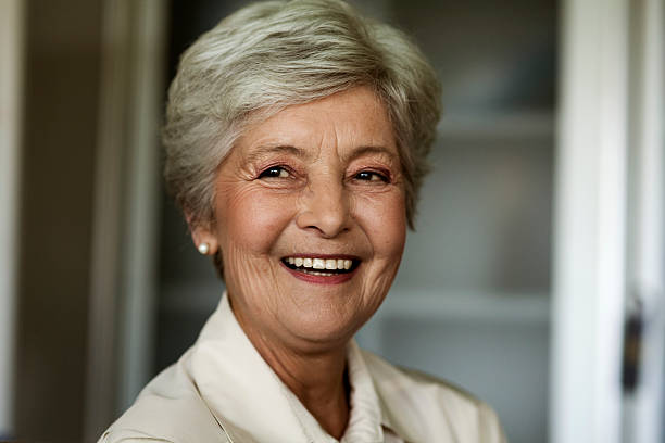 istock Beautiful Smiling Senior Woman 162959173