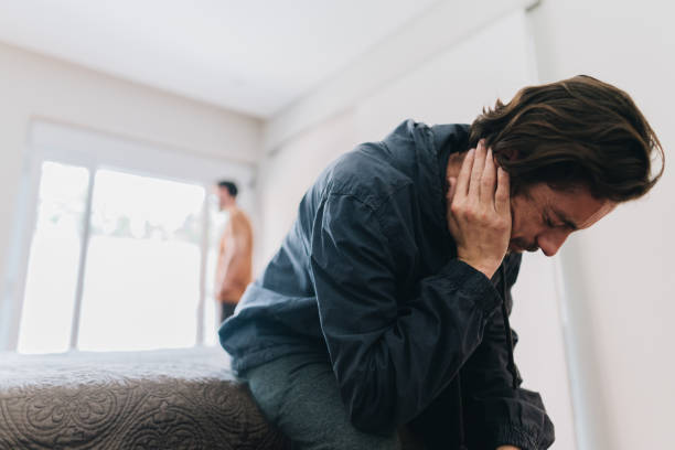 istock Sad mid adult man at home 1629592047