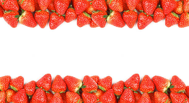 istock Isolated on a white background fresh strawberry 162959539