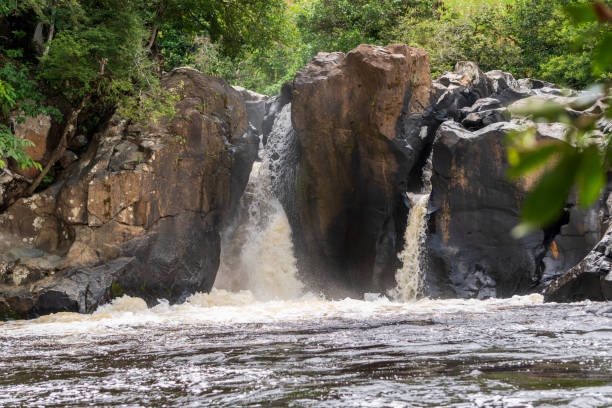 istock Waterfall in mountain  of Panama 1629610180