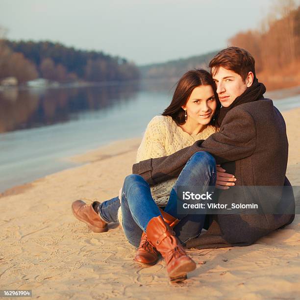 Portrait Of Young Happy Couple Stock Photo - Download Image Now - Adult, Adults Only, Beautiful People