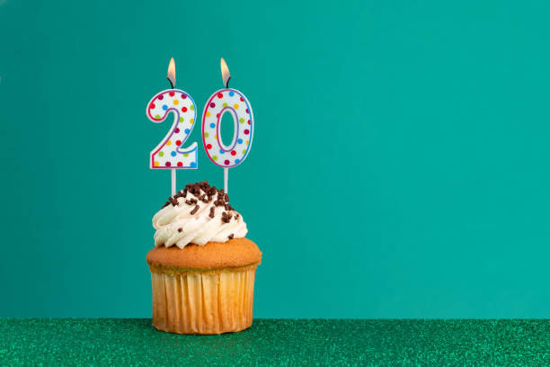 istock Birthday candles on green background
Birthday CupCake on bright green 1629631204
