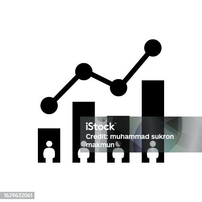 istock Exit polling icon vector illustration 1629632061