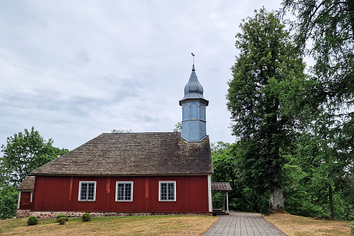 Turaida lutheran church in Latvia.
