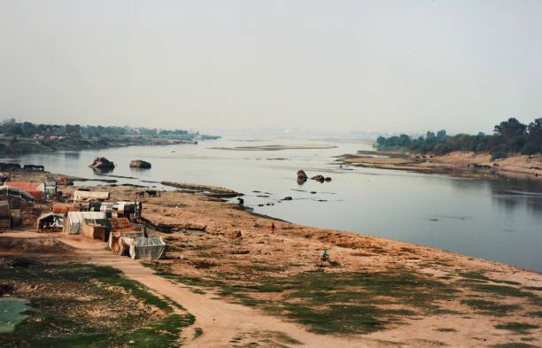 istock Climatic  change on Ravi River pakistan 1629663571