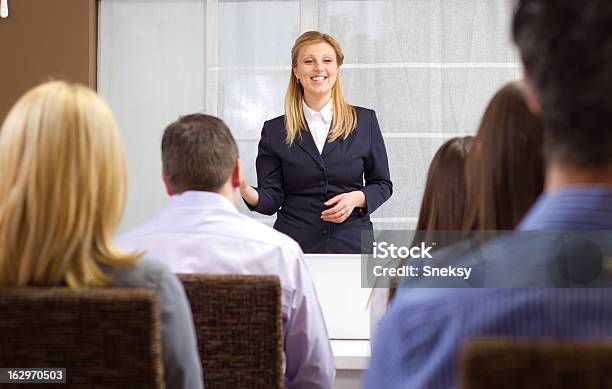 Business Seminar Stock Photo - Download Image Now - Adult, Adults Only, Audience