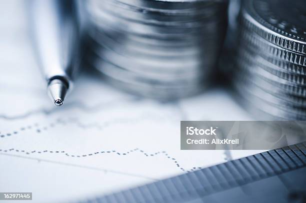 Financial Concept Stock Photo - Download Image Now - Close-up, Horizontal, Ideas