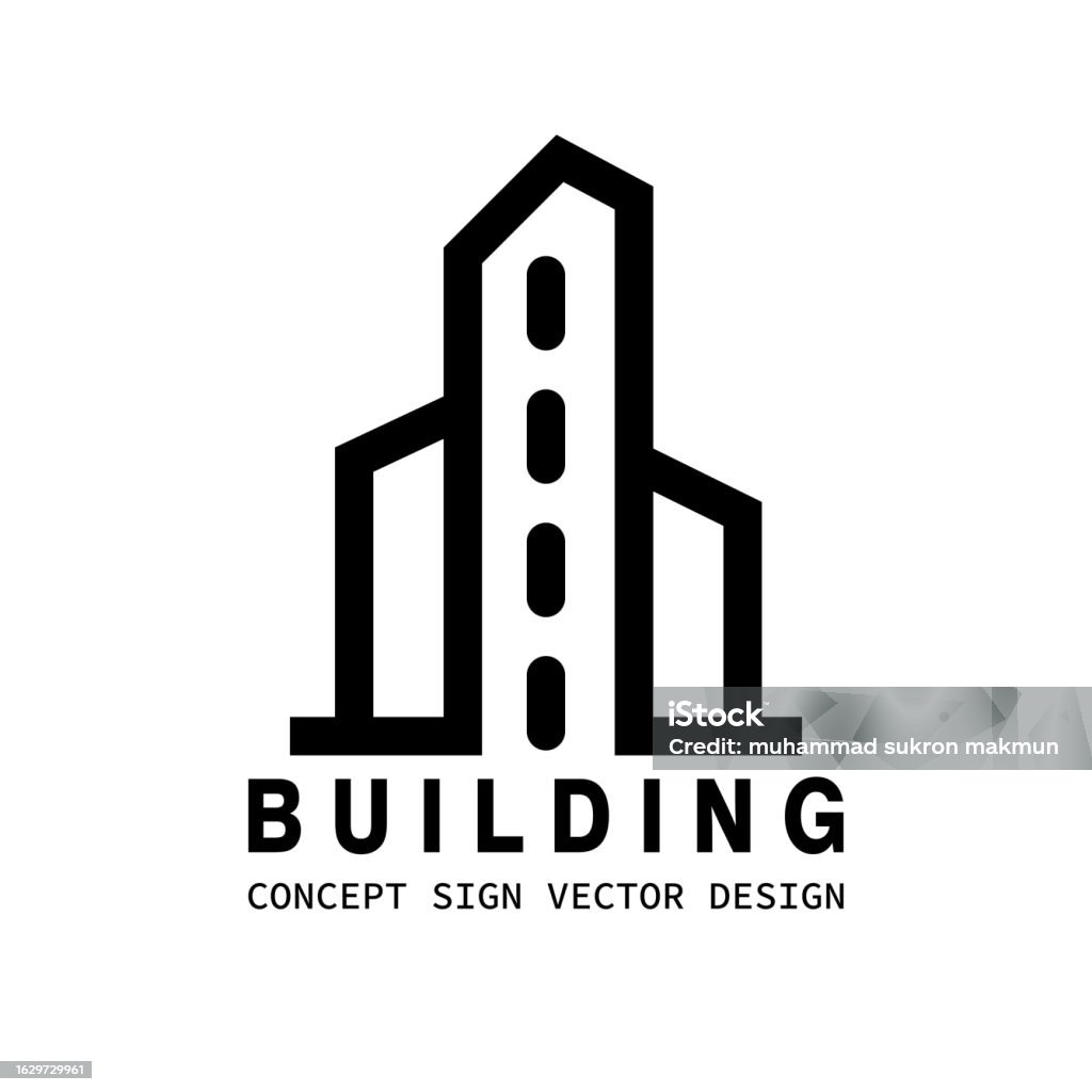 Building Logo Vector Design Template Stock Illustration - Download ...