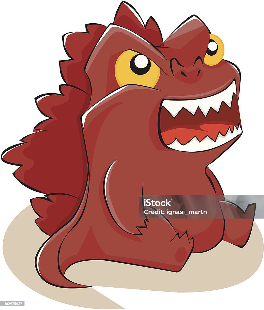 Bebé dragon - arte vectorial de Animal libre de derechos