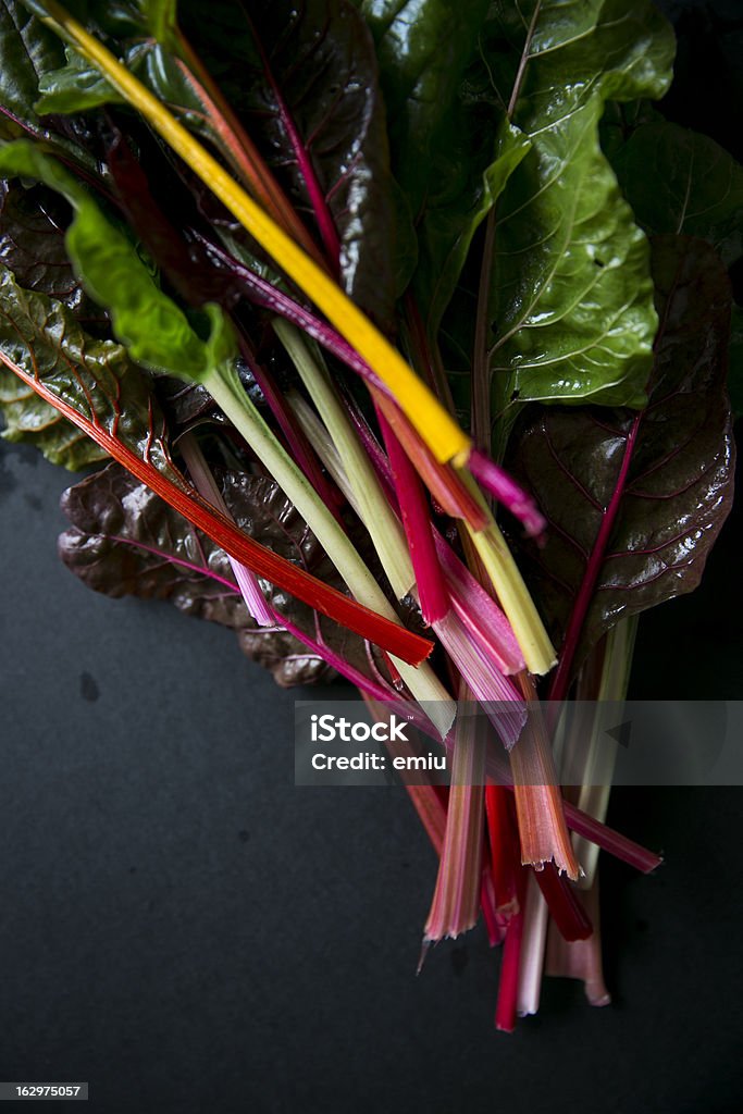 Rainbow suizo acelga - Foto de stock de Acelga libre de derechos