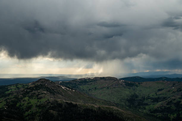 istock Storm Clouds Pass Over Ridge Below Washburn Peak 1629753723