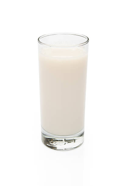 istock tall glass cup of milk with clipping path 162975518
