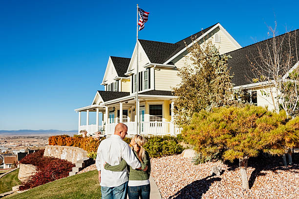 istock Young Couple with New Home 162976194