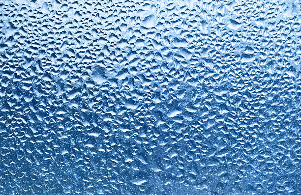 istock pattern from many small frozen water drops of a glass 162980340