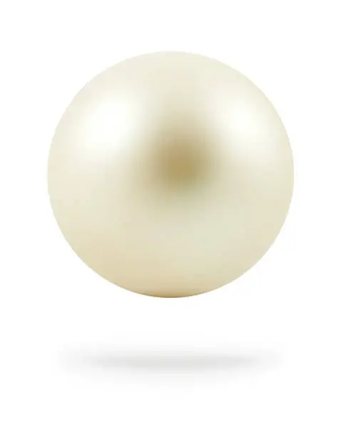 pearl isolated on white