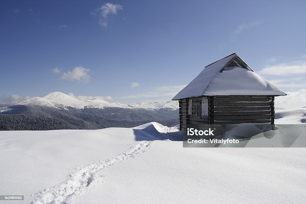 Carpathians en invierno - Foto de stock de Aire libre libre de derechos