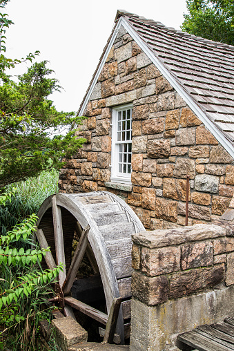 A view of an old Grist mill