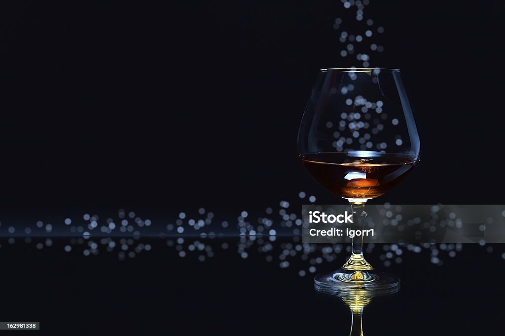 Con Bicchiere da brandy - Foto stock royalty-free di Alchol