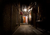 Old Fashioned London Alleyway