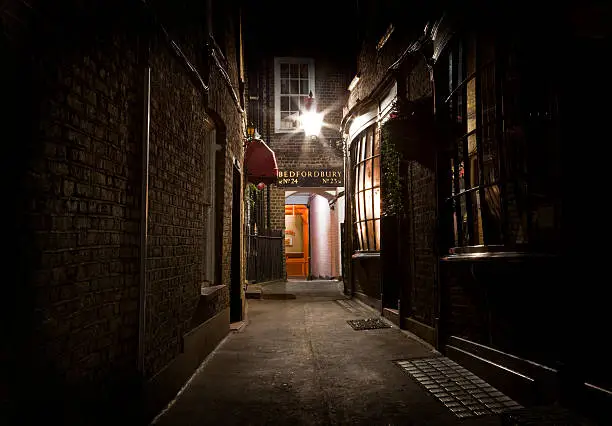 Photo of Old Fashioned London Alleyway
