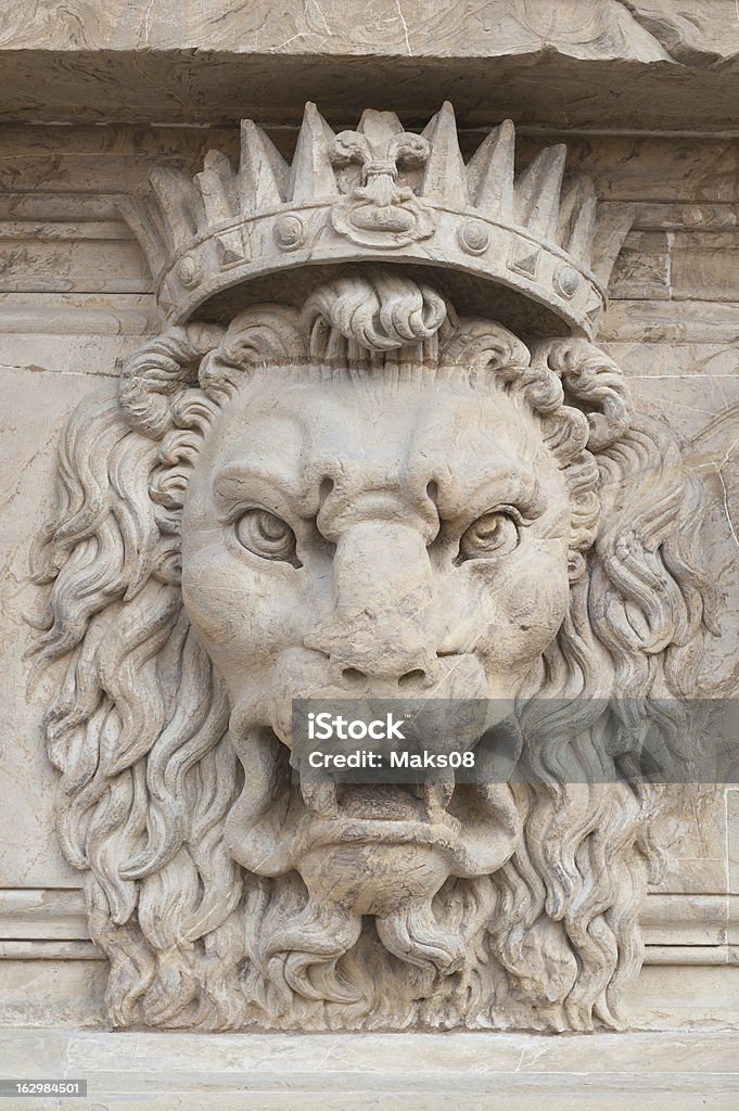Décoration Lion's Head - Photo de Antiquités libre de droits