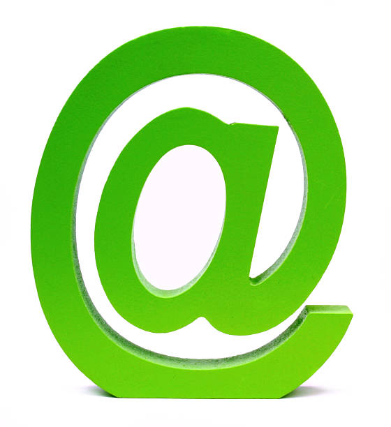 녹색 이메일 팻말 - internet equipment green e mail 뉴스 사진 이미지
